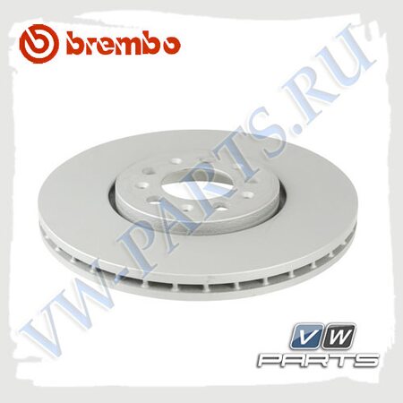 Диск тормозной передний Brembo 09.7010.21