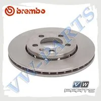Диск тормозной передний Brembo 09.7011.11