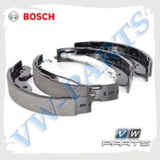Колодки тормозные барабанные задние Bosch 0986487555