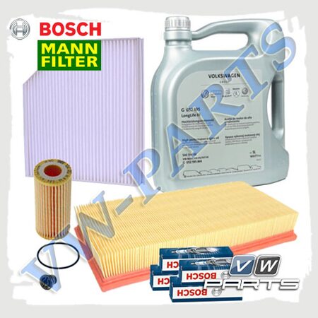 Набор ТО-2, ТО-4, ТО-6 для 2.0 TFSI (230 л.с.) Mann+Bosch 1198499
