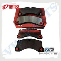 Колодки тормозные передние REMSA 134500