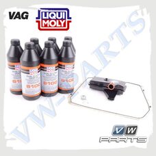 Набор для замены масла в 7 DSG (0B5) VAG+Liqui Moly 1398017