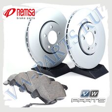 Комплект передних тормозных дисков с колодками Remsa 1798040 Комплект передних тормозных дисков с колодками Remsa 1798040