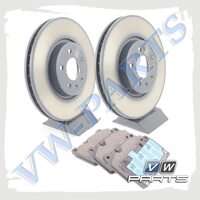 Комплект передних тормозных дисков с колодками VAG 1798058