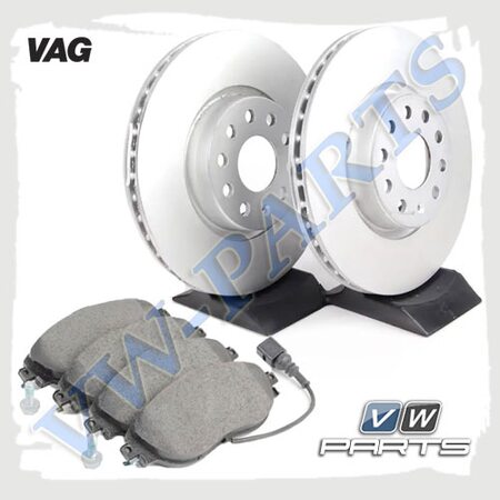 Комплект передних тормозных дисков с колодками VAG 1798079