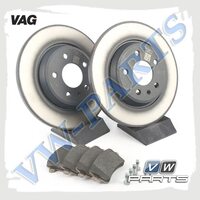 Комплект задних тормозных дисков с колодками VAG 1798096