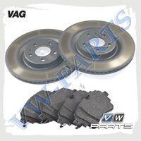 Комплект задних тормозных дисков с колодками VAG 1798104