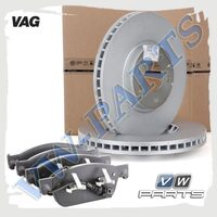 Комплект передних тормозных дисков с колодками VAG 1798116
