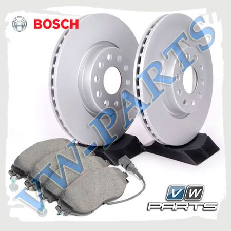 Комплект передних тормозных дисков с колодками Bosch 1798133