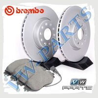 Комплект передних тормозных дисков с колодками Brembo 1798134