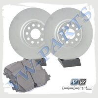 Комплект передних тормозных дисков с колодками VAG 1798135