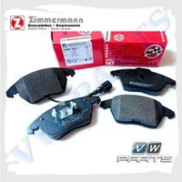 Колодки тормозные передние Zimmermann 23587.200.1