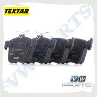 Колодки тормозные задние Textar 2500901