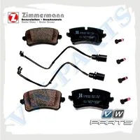 Колодки тормозные задние ZIMMERMANN 25214.175.2