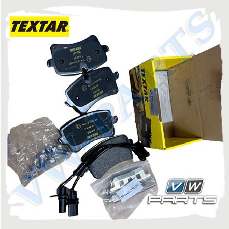 Колодки тормозные задние Textar 2521403