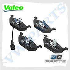 Колодки тормозные передние VALEO 301408