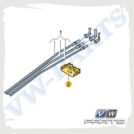 Скоба крепления VAG 3Q0201449G