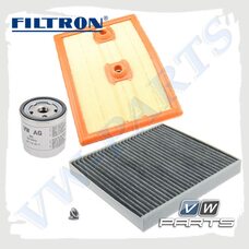 Набор ТО-1, ТО-3, ТО-5 для 1.4 TSI (150 л.с.) Filtron 4198107