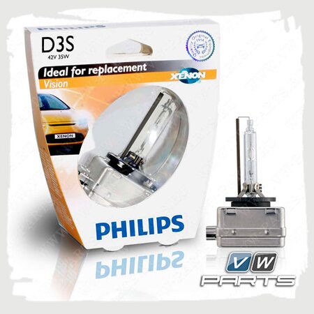 Лампа D3S Philips Xenon Vision (42V 35W) 42403VIS1