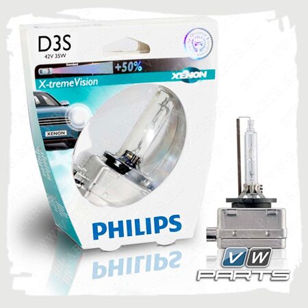 Лампа D3S Philips Xenon X-treme Vision (42V 35W) 42403XVS1