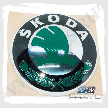 Эмблема "SKODA" задняя 5L0853621MEL