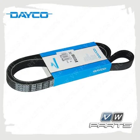 Ремень приводной Dayco 6PK1736 купить по низкой цене в Москве | интернет-магазин VW-parts.ru (ФВ-партс)