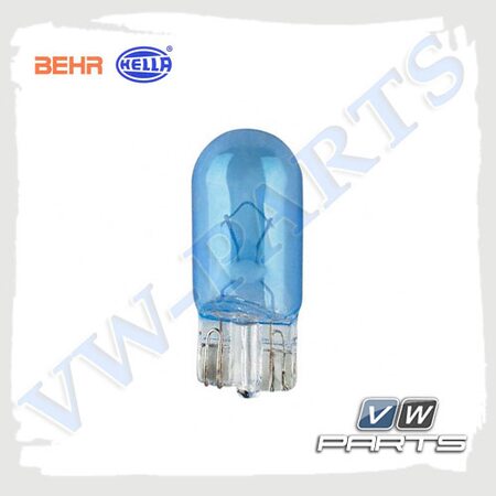 Лампа накаливания W5W/12V/5W w2.1x9.5d Blue Light (Behr-Hella), 8GP003594-261