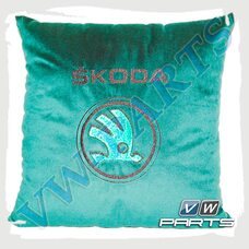 Подушка с логотипом Skoda