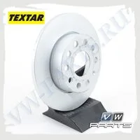 Диск тормозной задний Textar 92121103