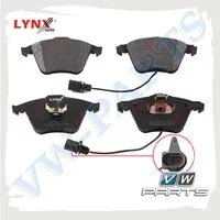 Колодки тормозные передние LYNXauto BD-1217