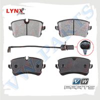 Колодки тормозные задние LYNXauto BD-1231