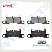 Колодки тормозные задние LYNXauto BD-8029