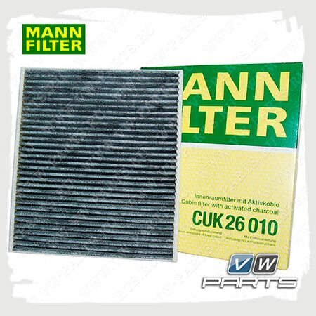 Фильтр салона (угольный) Mann CUK26010