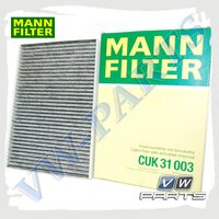 Фильтр салона (угольный) Mann CUK31003