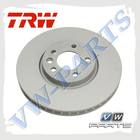 Диск тормозной передний TRW DF6499S