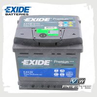 Аккумуляторная батарея Exide Premium (53AH/540A) EA530
