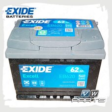 Аккумуляторная батарея Exide Excell (62AH/540A) EB620
