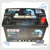 Аккумуляторная батарея Exide Classic (70Ah/640A) EC700