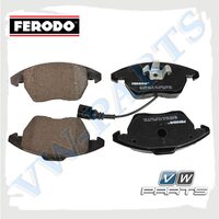 Колодки тормозные передние FERODO FDB1641