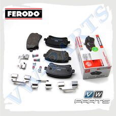 Колодки тормозные задние FERODO FDB1655