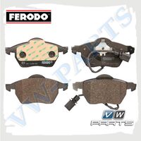 Колодки тормозные передние FERODO FDB1717