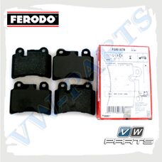 Колодки тормозные задние FERODO FDB1878