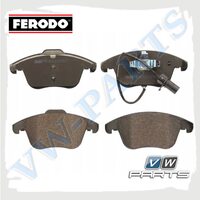 Колодки тормозные передние FERODO FDB4045