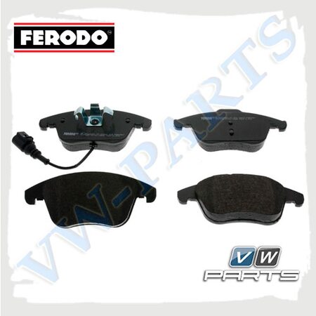 Колодки тормозные передние FERODO FDB4057