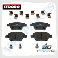 Колодки тормозные задние FERODO FDB4316