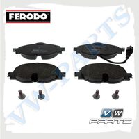 Колодки тормозные передние FERODO FDB4433