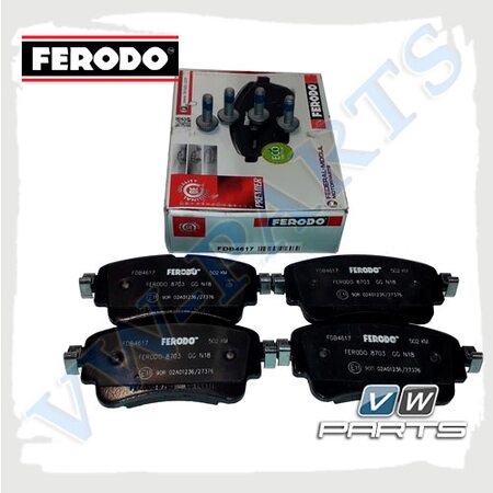 Колодки тормозные задние Ferodo FDB4617