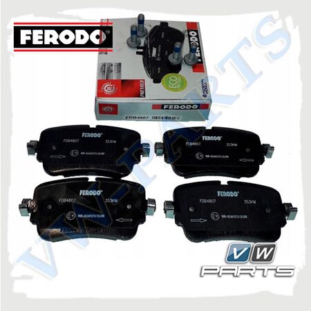 Колодки тормозные задние FERODO FDB4807