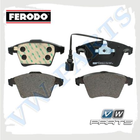 Колодки тормозные передние FERODO FVR1642