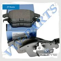 Колодки тормозные передние ZF Russia GDB1550ZFR